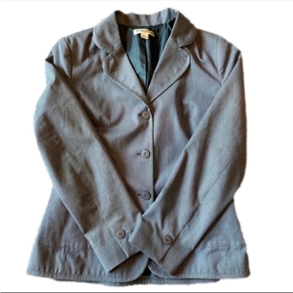 Pendelton Vintage Three Button Blue Women's Size 10 Blazer